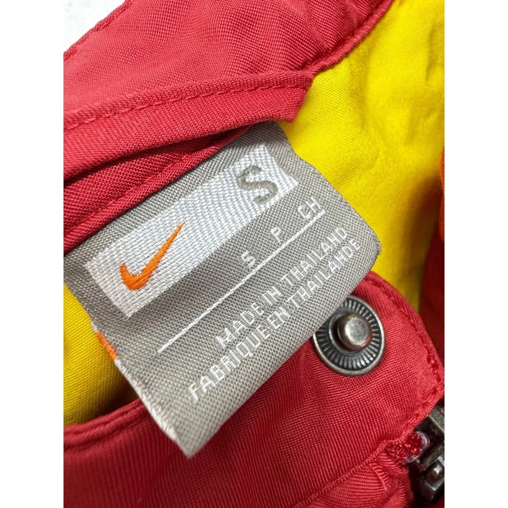Nike FC Barcelona Kids Red Full Zip Soccer Track Jacket S Embroidered Crest